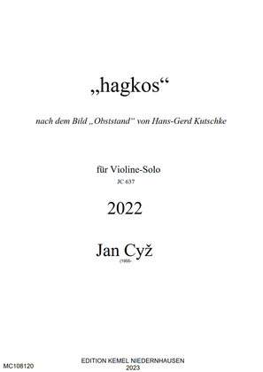 Book cover for Hagkos