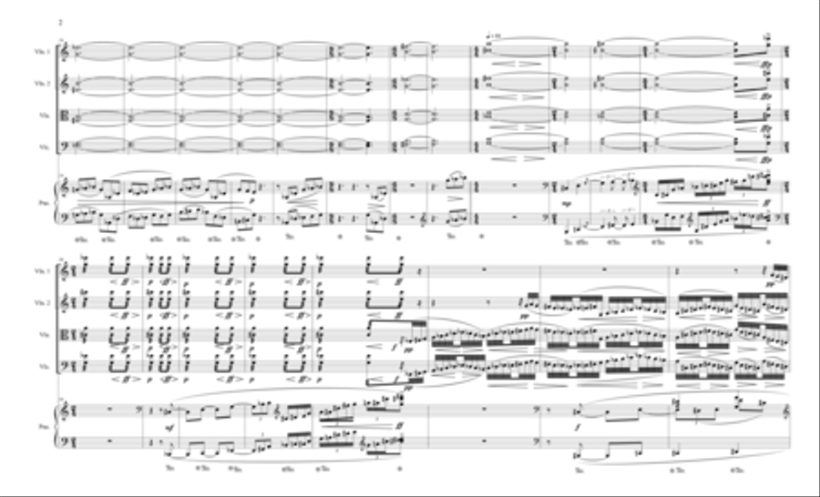 Invasive Species for piano quintet Piano Quintet scores gallery preview page 9