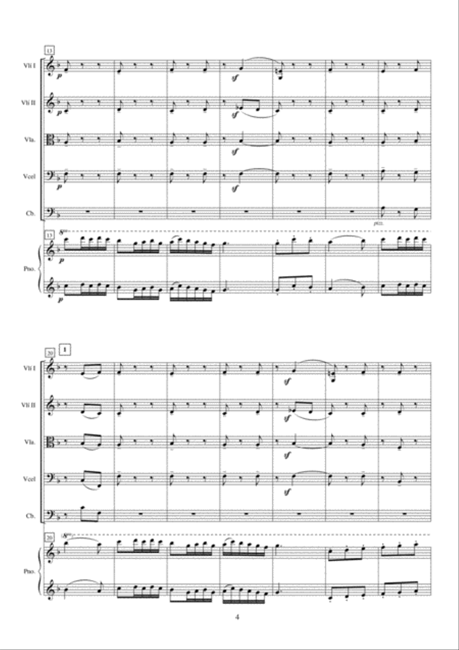 Les danses de Vilanova String Orchestra scores gallery preview page 6