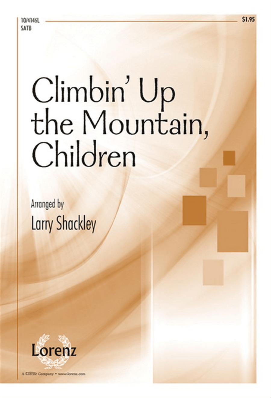 Climbin’ Up the Mountain, Children 4-Part scores gallery preview page 1