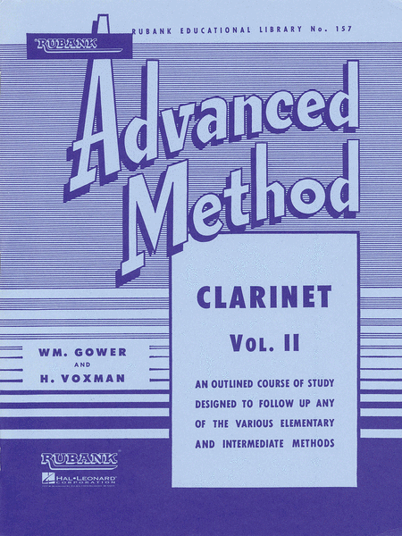 Rubank Advanced Method - Clarinet Vol.2