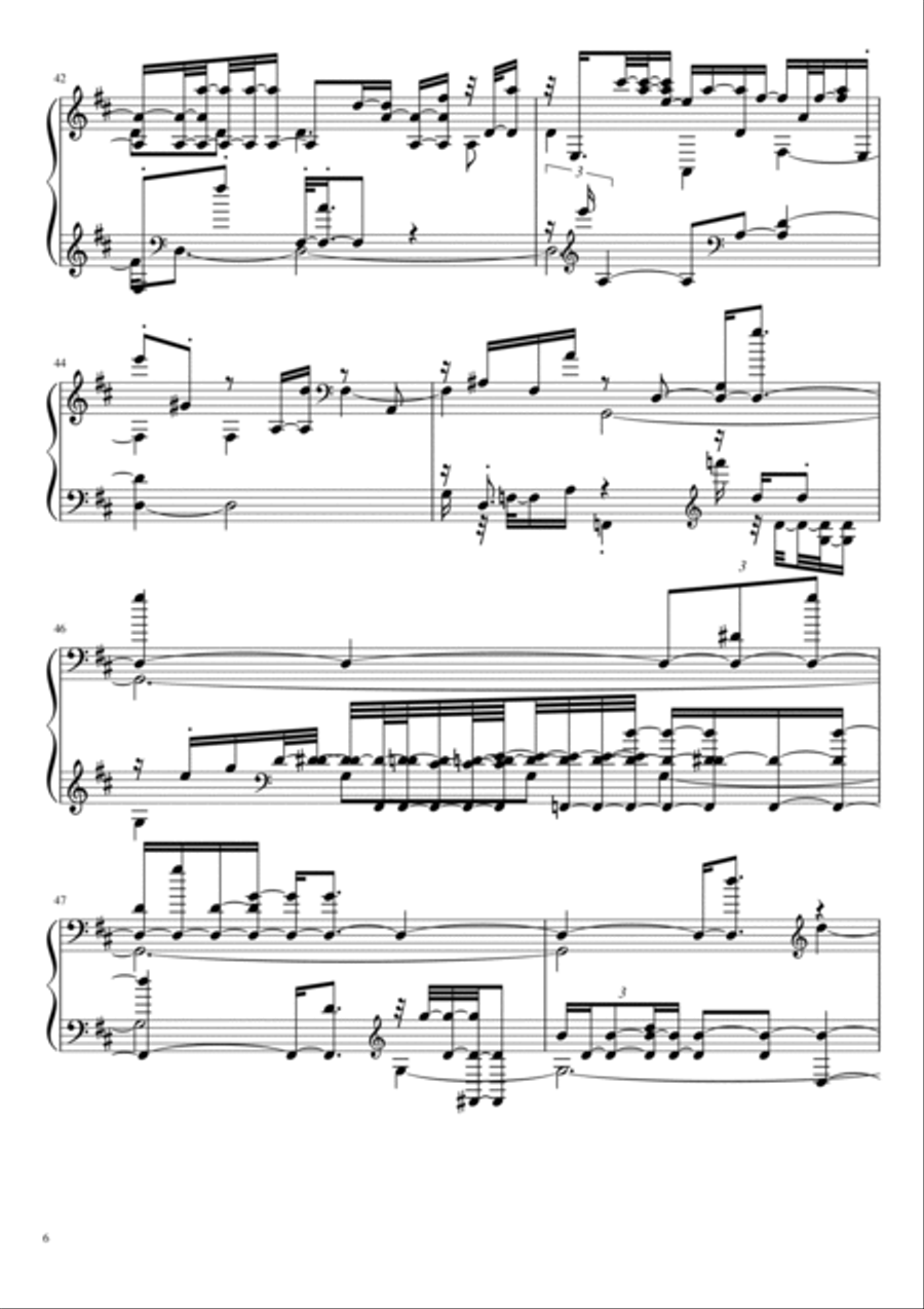 wind and birds String Duet scores gallery preview page 6
