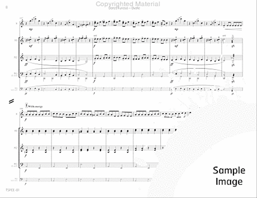 Danza Furioso Percussion Ensemble scores gallery preview page 11