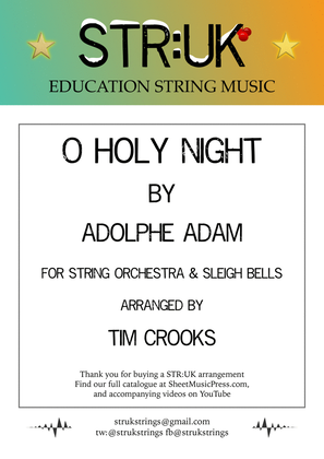 Book cover for O Holy Night (String Orchestra)