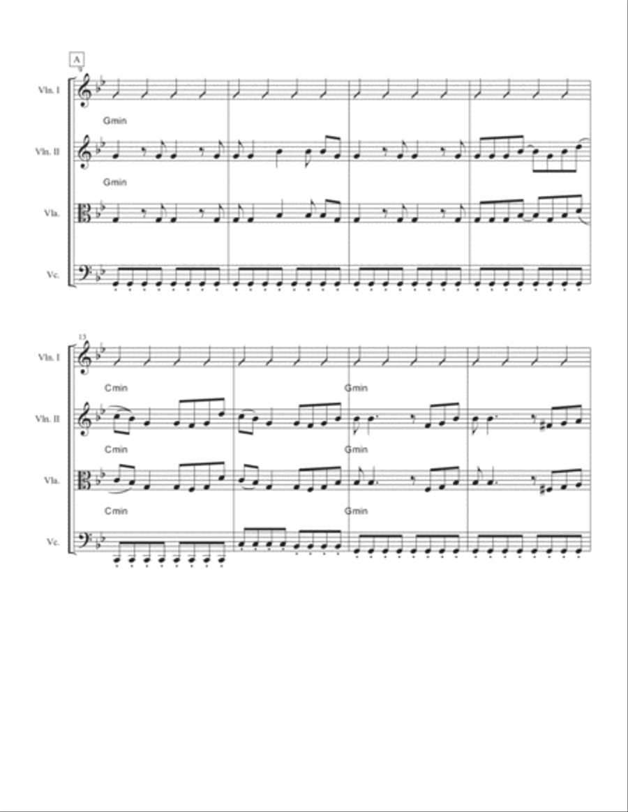 Love Runs Out String Quartet scores gallery preview page 2