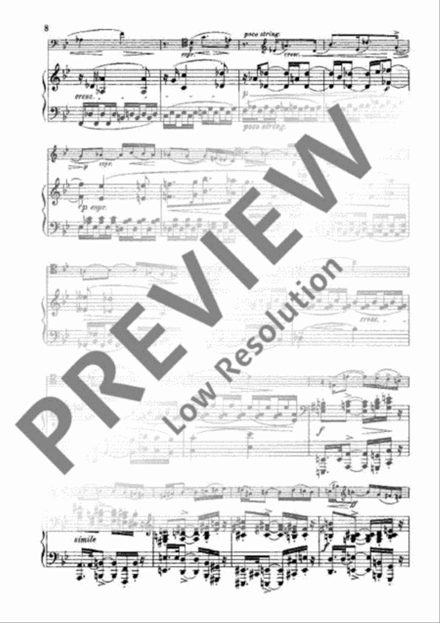 Sonata G Minor Sonata G Minor Piano Accompaniment scores gallery preview page 7