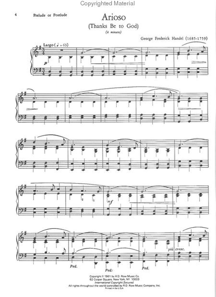 Church Piano Music