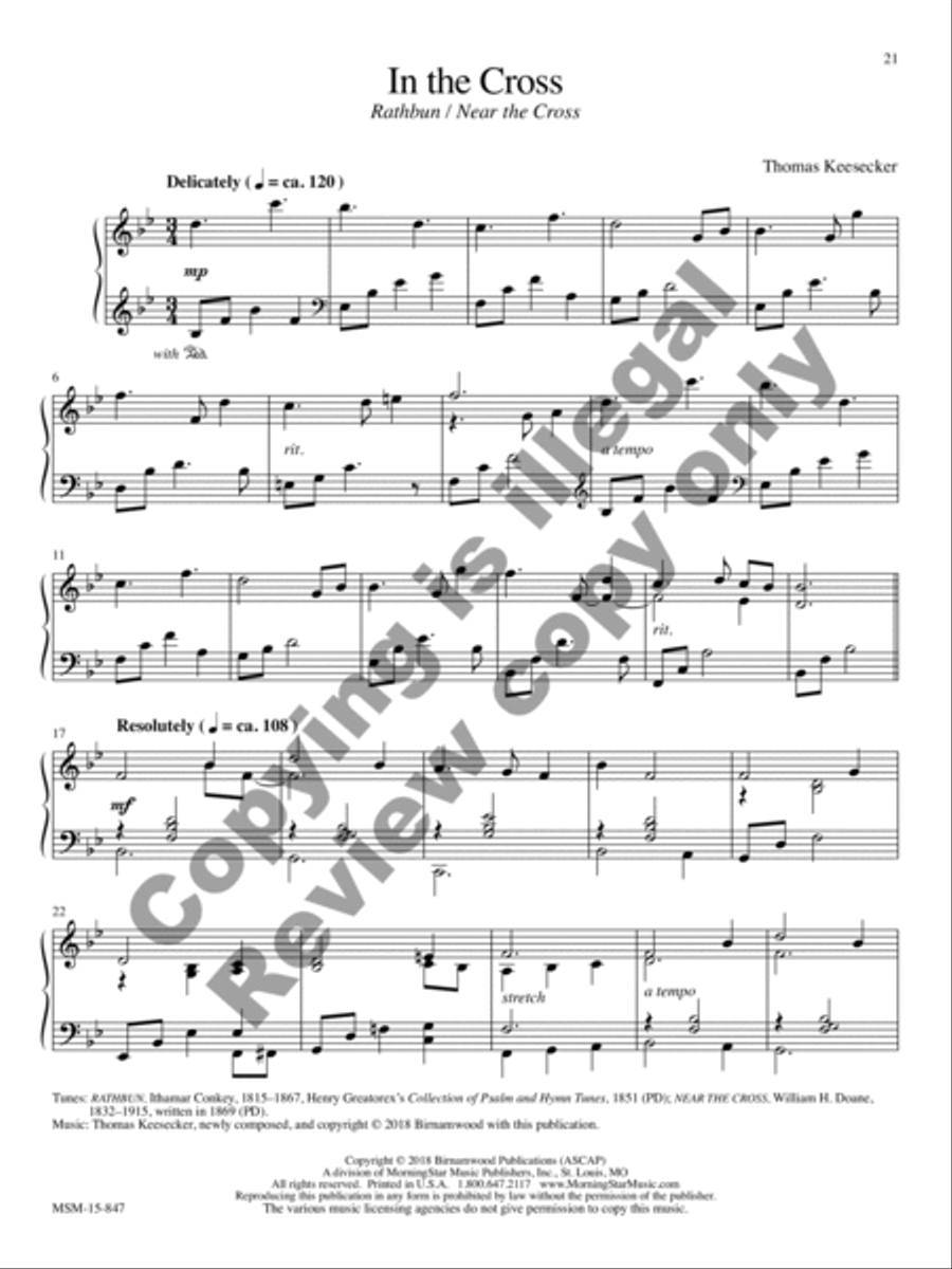 The Quiet Journey Piano Solo scores gallery preview page 9