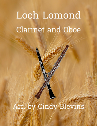 Book cover for Loch Lomond, for Clarinet and Oboe