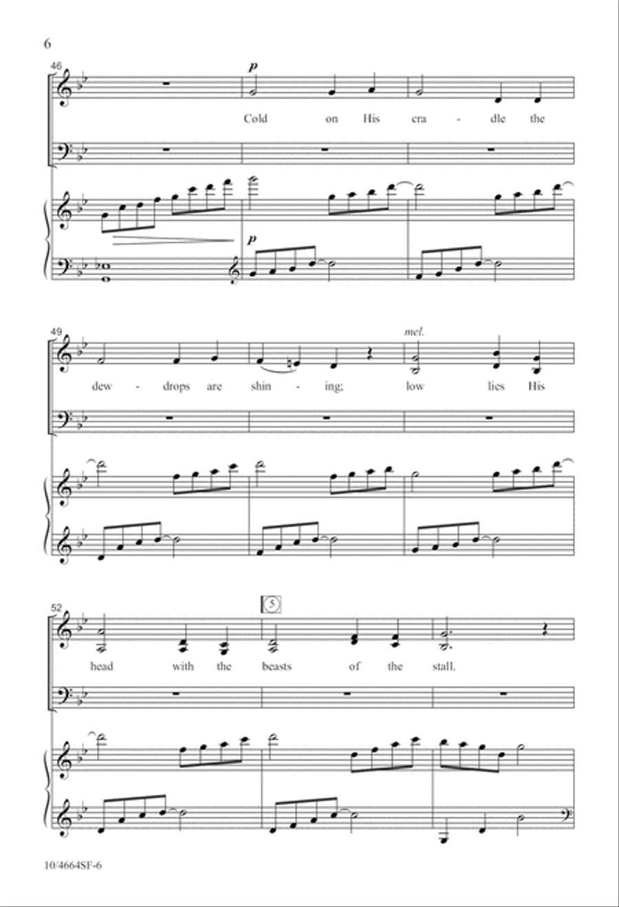 Star in the East 4-Part scores gallery preview page 6