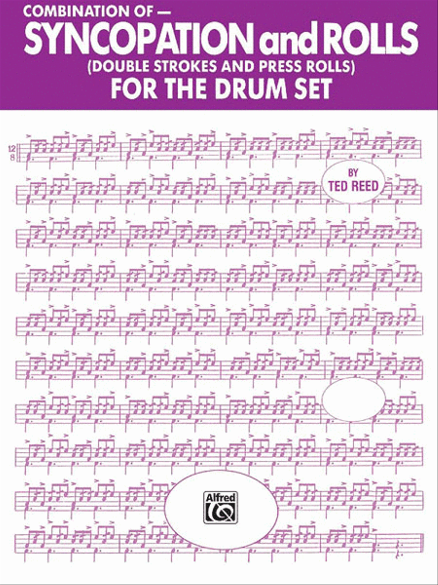 Syncopation and Rolls for the Drum Set Drum Set scores gallery preview page 1