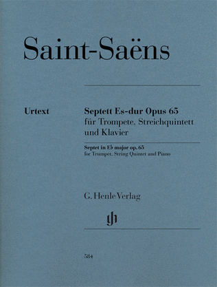 Book cover for Septet in E-flat Major, Op. 65
