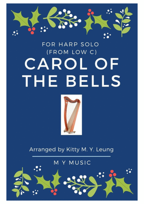 Carol of the Bells - Harp Solo (from Low C)