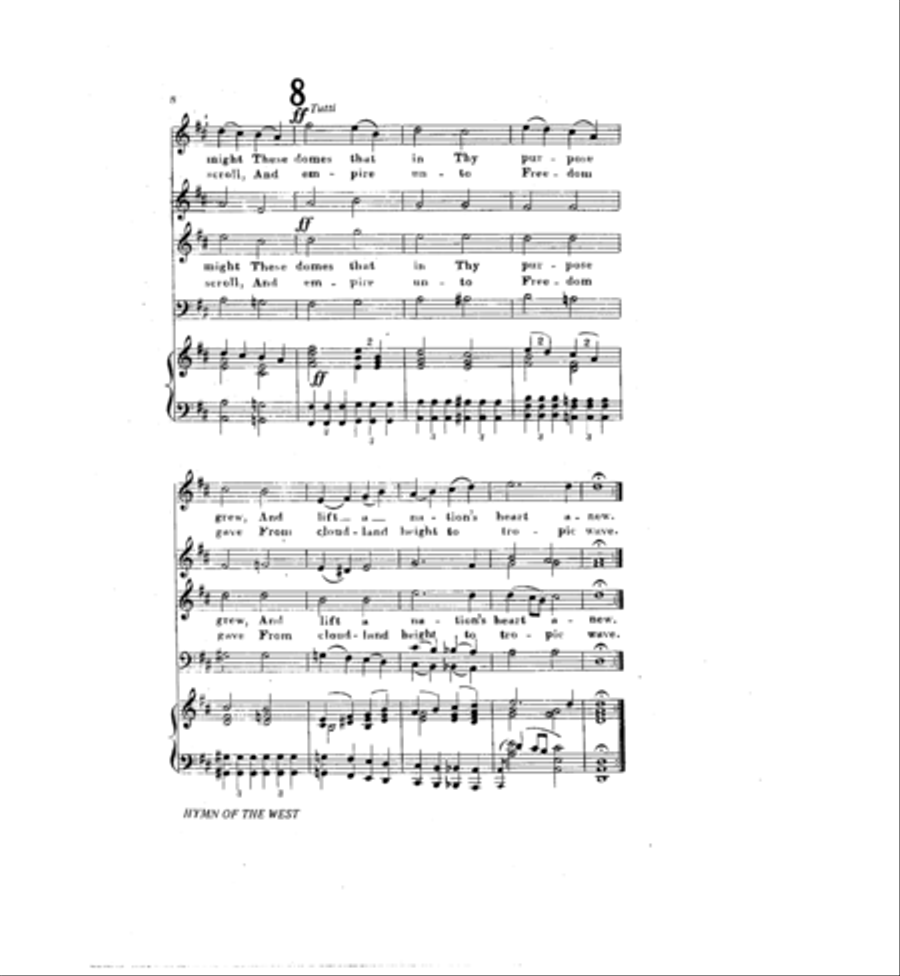 Hymn of the West Concert Band scores gallery preview page 11
