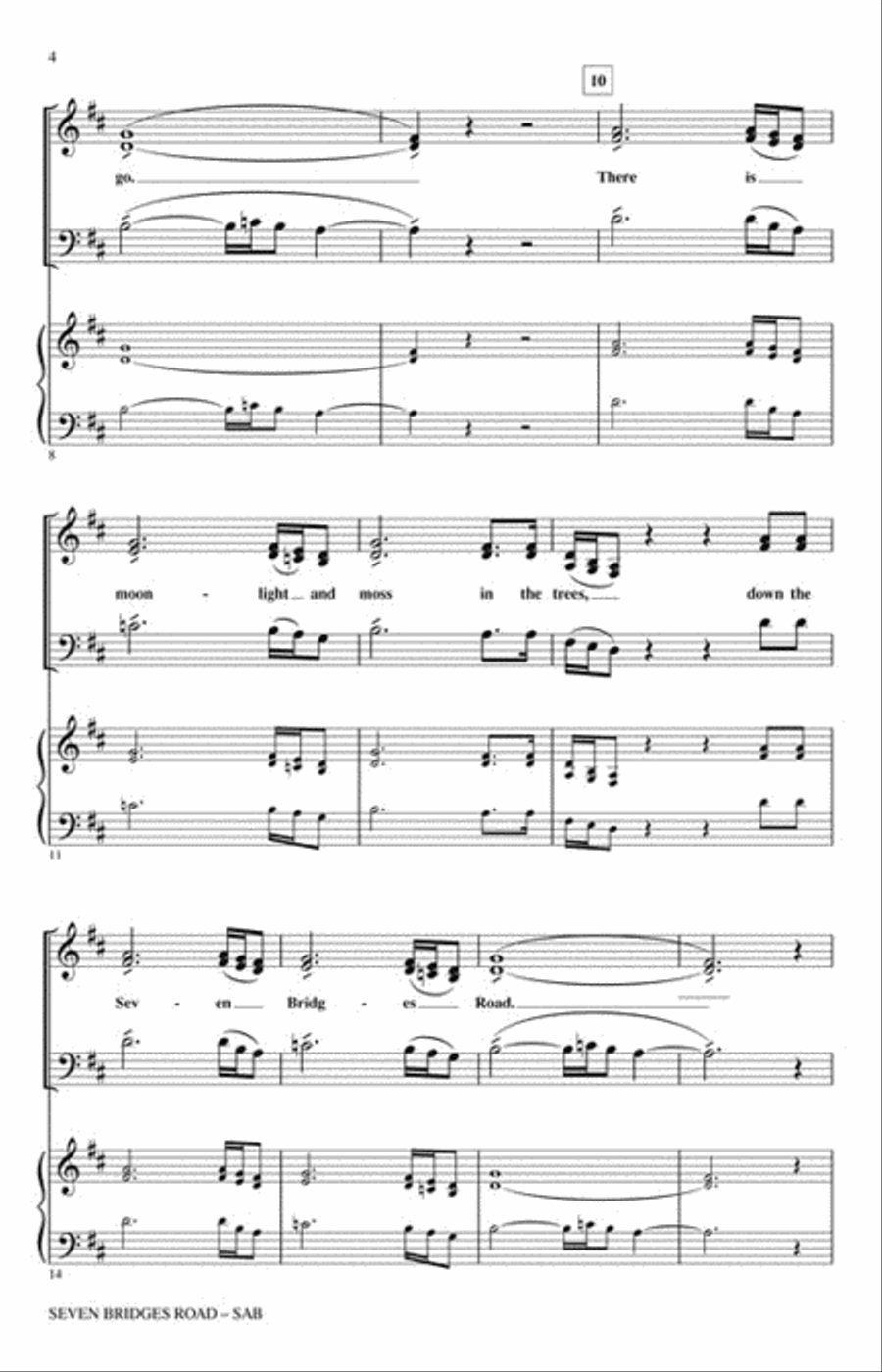 Seven Bridges Road Seven Bridges Road 3-Part scores gallery preview page 3
