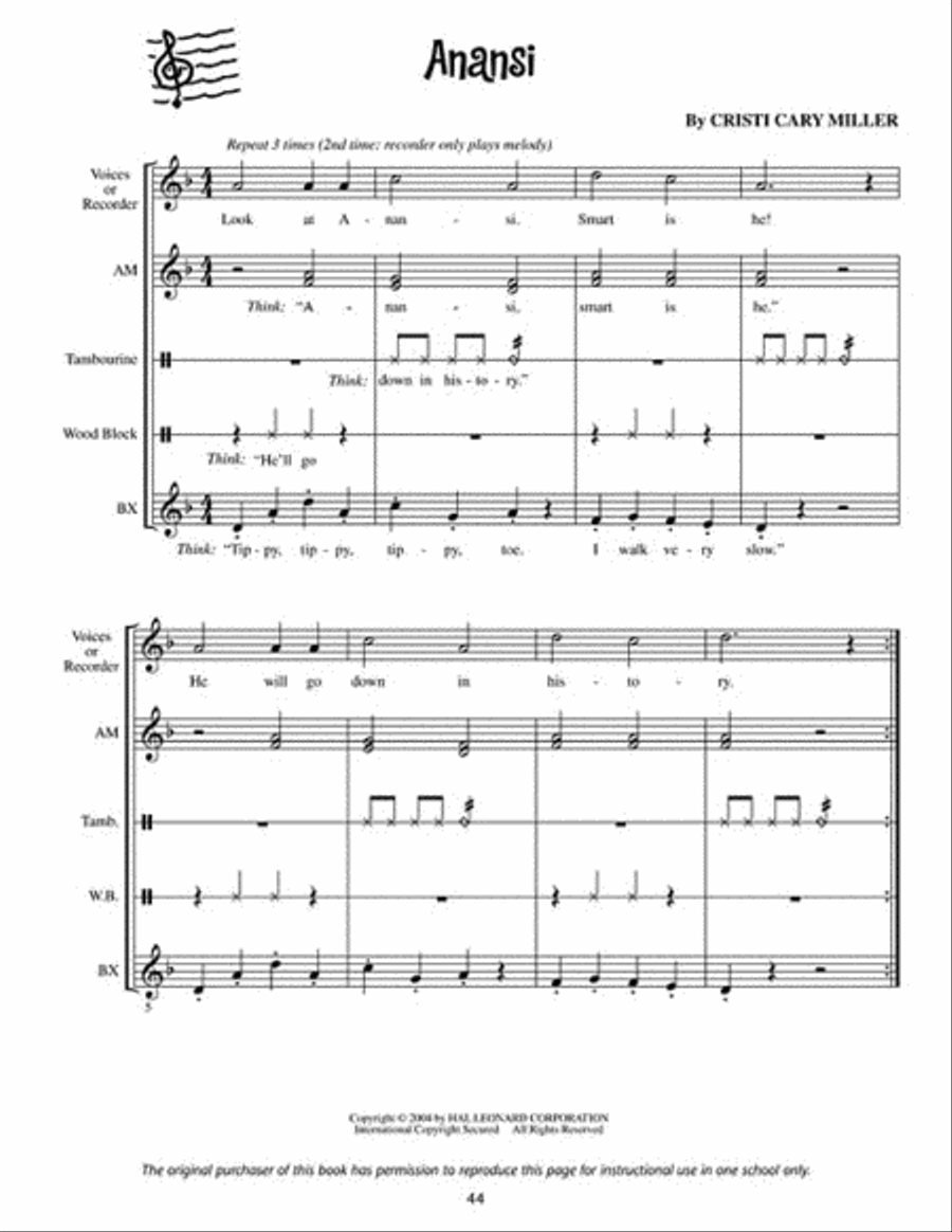 A Tapestry of Tales Choir scores gallery preview page 7