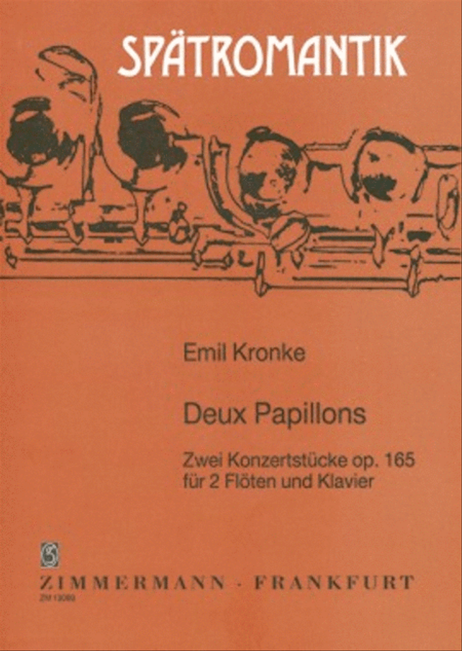 Deux Papillons Op. 165 Flute Duet scores gallery preview page 1