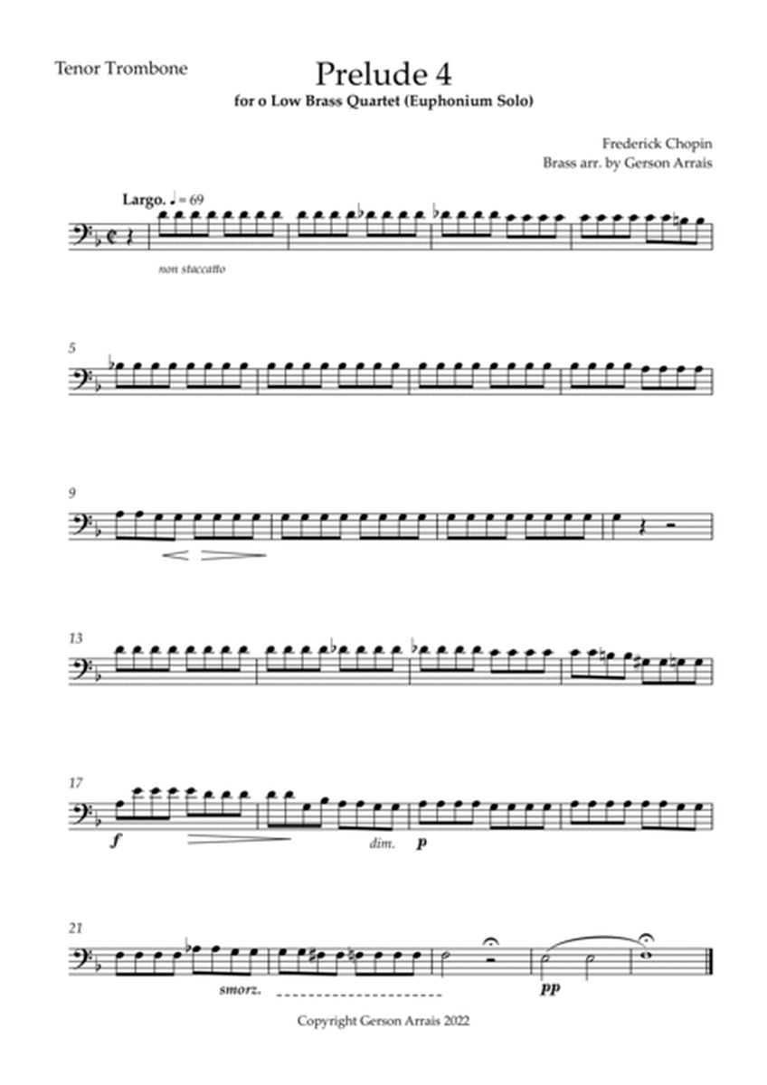 Prelude 4 for Low Brass Quartet image number null