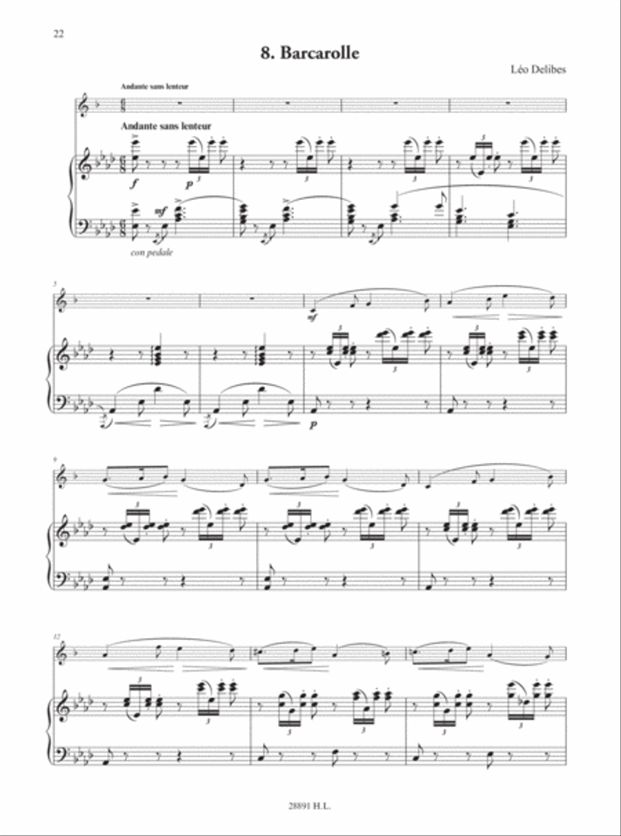 Adolphe Sax Album Piano Accompaniment scores gallery preview page 2