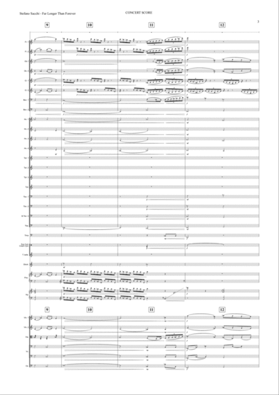 Far Longer than Forever - Full Orchestra Full Orchestra scores gallery preview page 5