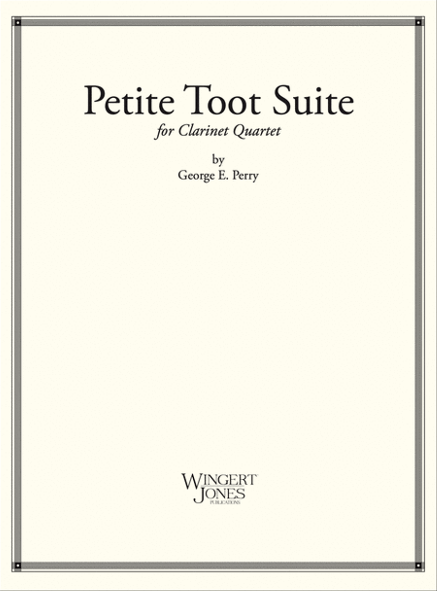 Petite Toot Suite B-Flat Clarinet scores gallery preview page 1