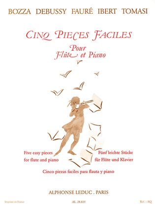 Book cover for 5 Pieces Faciles (flute & Piano)