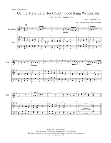 Bell Descants for Christmas (Reproducible) Set 3 (2 octaves) image number null