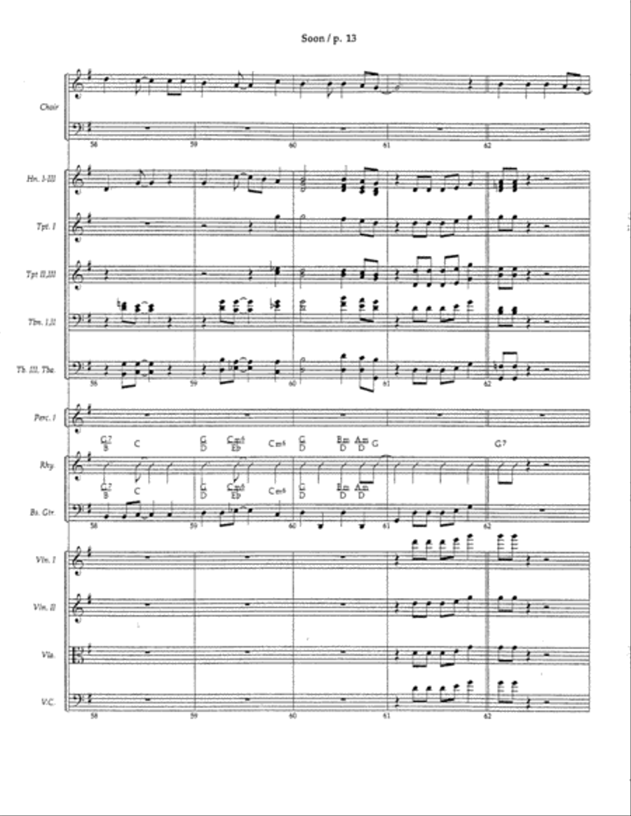 Soon and Very Soon Soon and Very Soon Choir scores gallery preview page 13