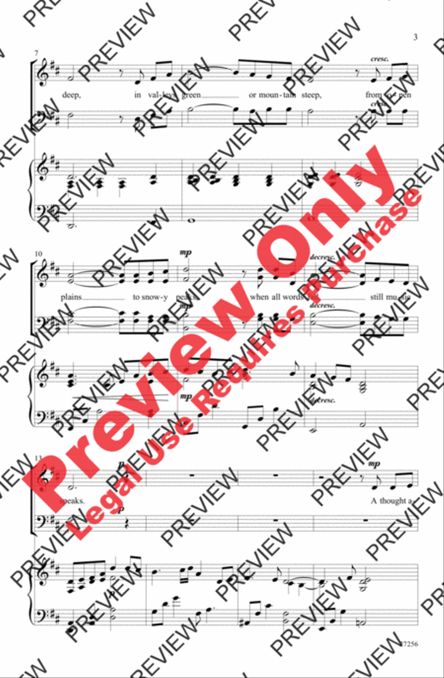Music Speaks Music Speaks 4-Part scores gallery preview page 3