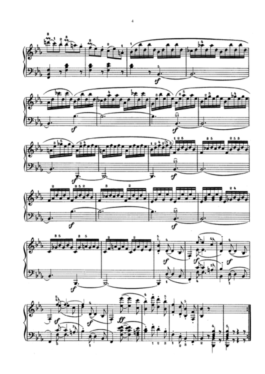 Beethoven Sonata No. 4 Op. 7 in E-flat Major