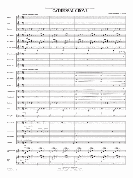 Cathedral Grove - Full Score
