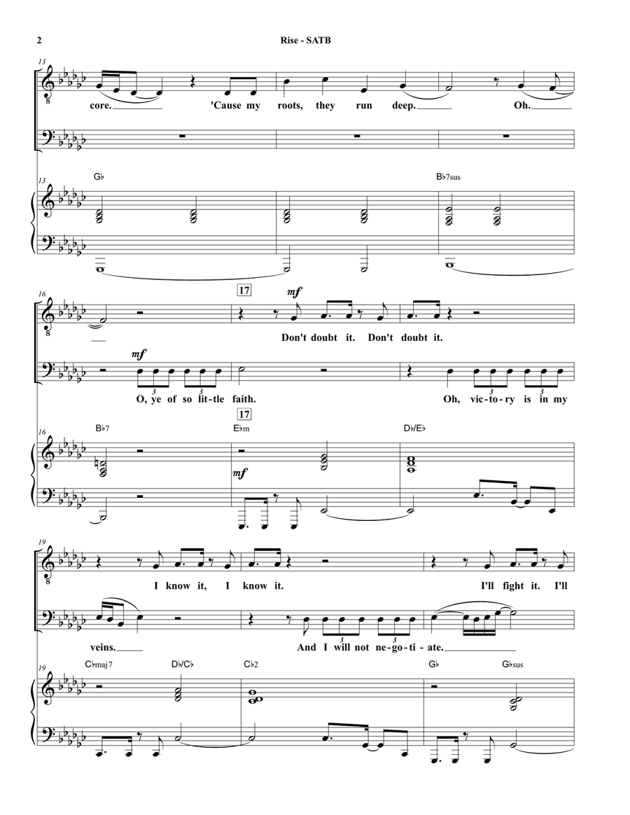 Rise 4-Part scores gallery preview page 2