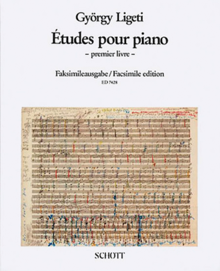 Book cover for Études for Piano, Volume 1