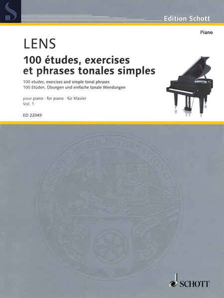 100 Etudes, Exercises and Simple Tonal Phrases Volume 1