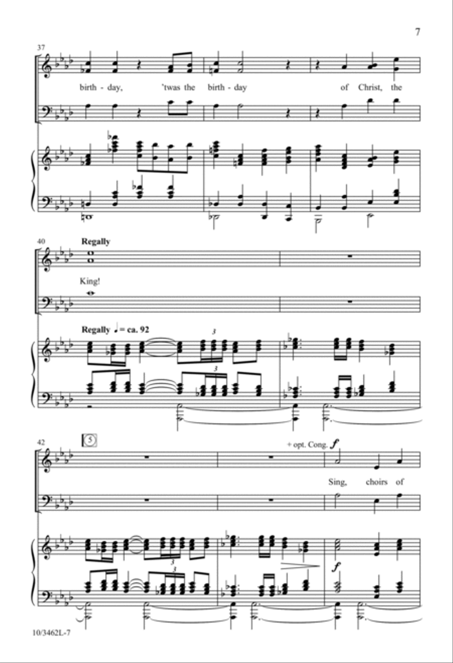 The Birthday of a King The Birthday of a King 3-Part scores gallery preview page 7