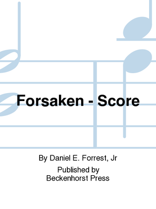 Book cover for Forsaken - Score