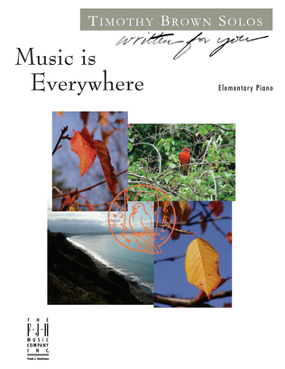 Book cover for Music Is Everywhere