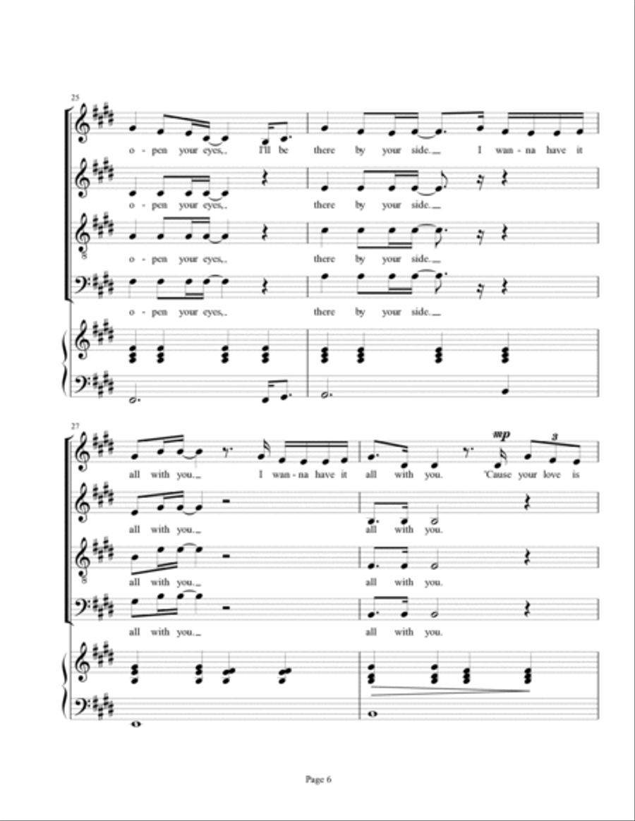Biblical 4-Part scores gallery preview page 6