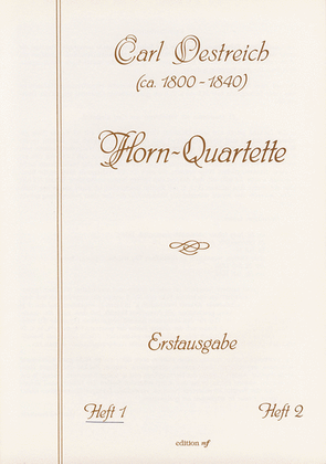 Horn-Quartette -Heft 1-