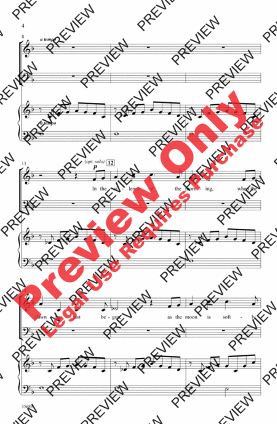 Pacem 4-Part scores gallery preview page 3