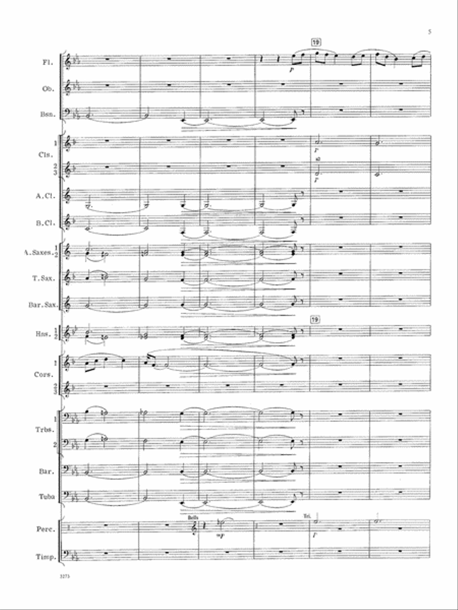 Greenwillow Portrait: Score Concert Band scores gallery preview page 5