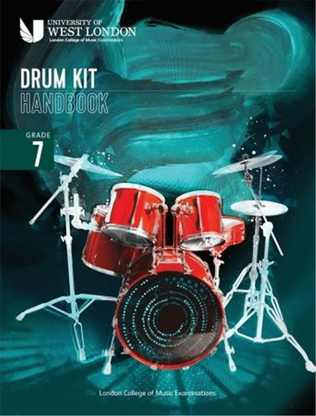 Book cover for LCM Drum Kit Handbook 2022: Grade 7