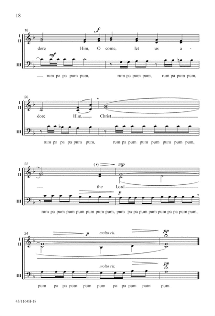 A-Caroling We Go! 3-Part scores gallery preview page 18