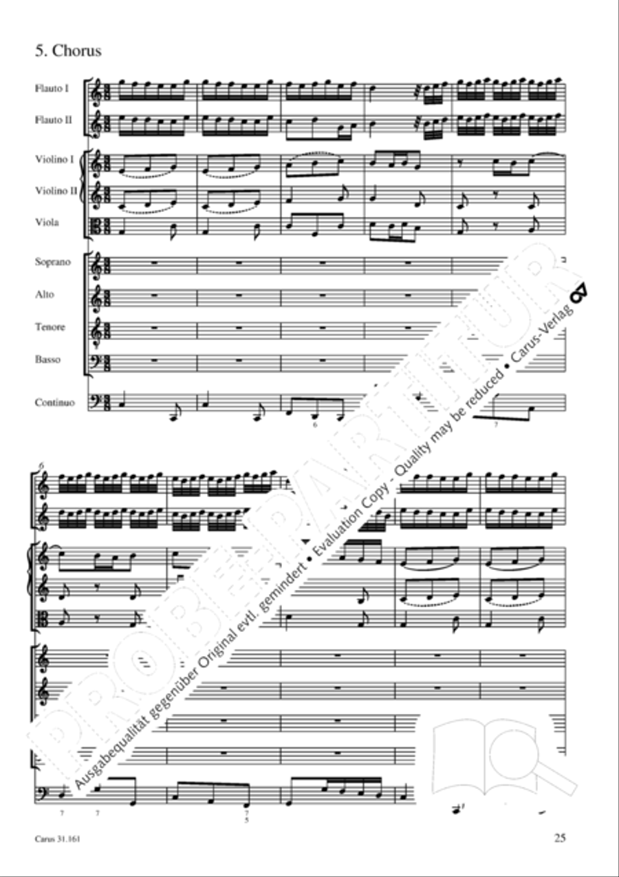Komm, du susse Todesstunde 4-Part scores gallery preview page 25