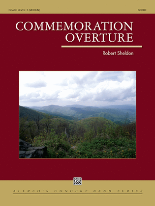 Book cover for Commemoration Overture