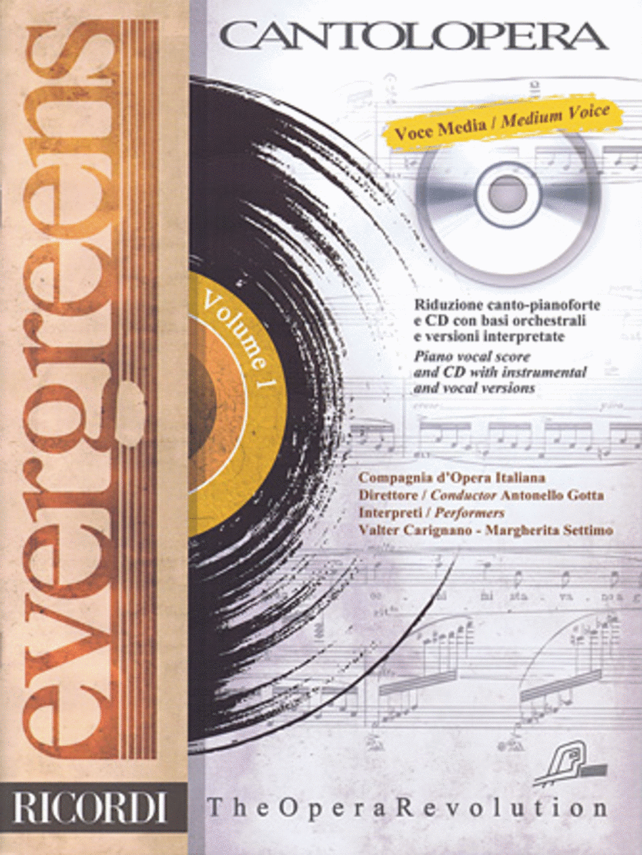 Evergreens Medium Voice scores gallery preview page 1
