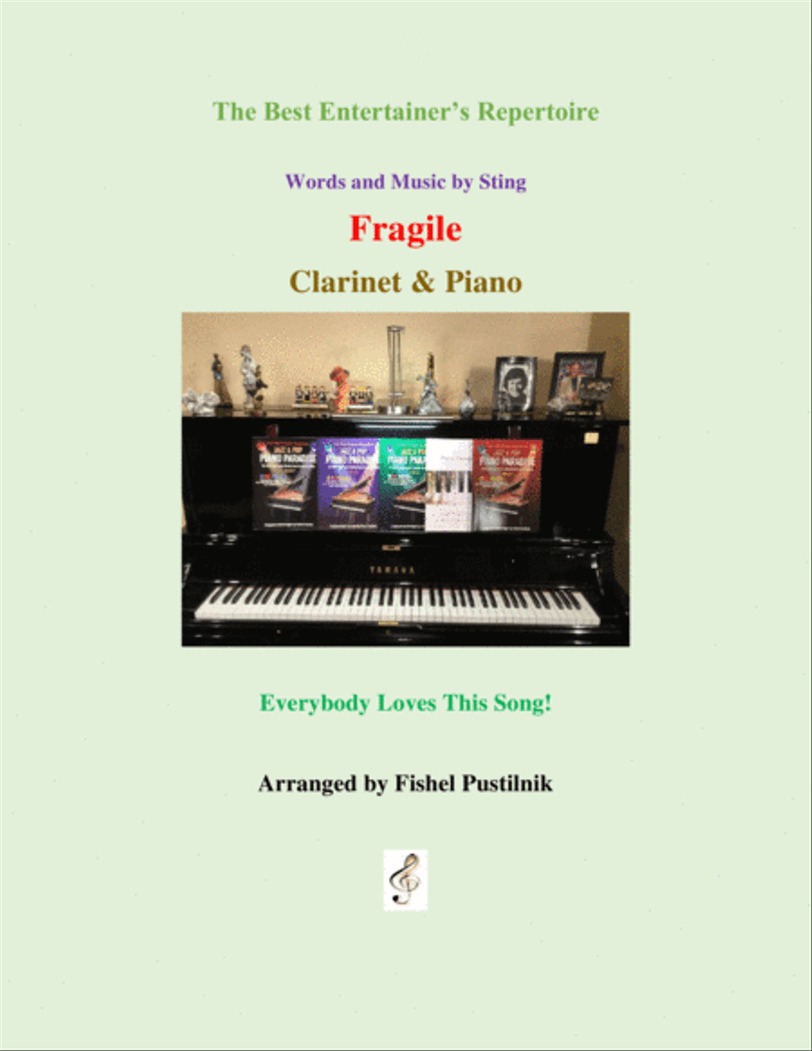 Fragile Clarinet Solo scores gallery preview page 1