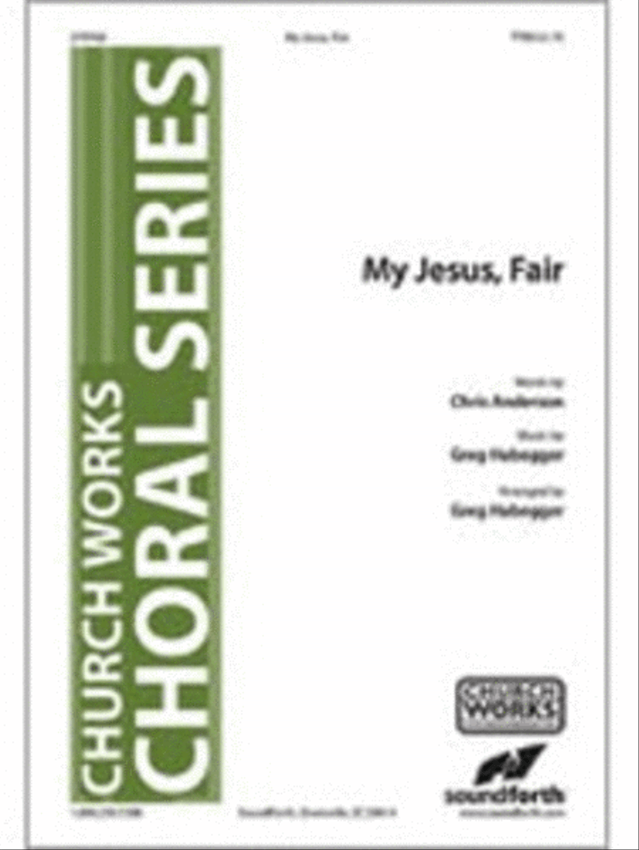 My Jesus, Fair My Jesus, Fair TTBB scores gallery preview page 1