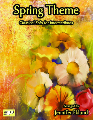 Book cover for Spring Theme from "The Four Seasons" (Intermediate Piano)