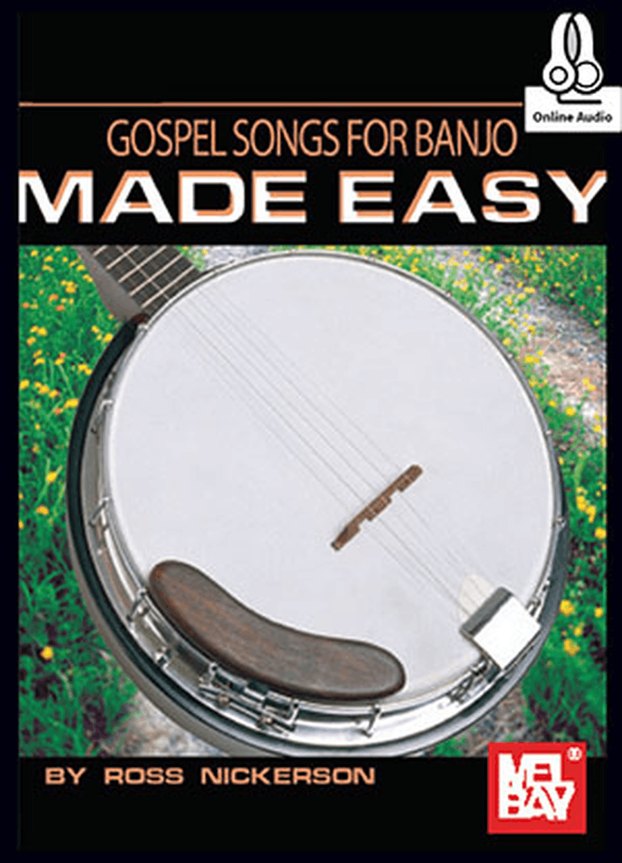 Gospel Songs for Banjo Made Easy 5-String Banjo scores gallery preview page 1